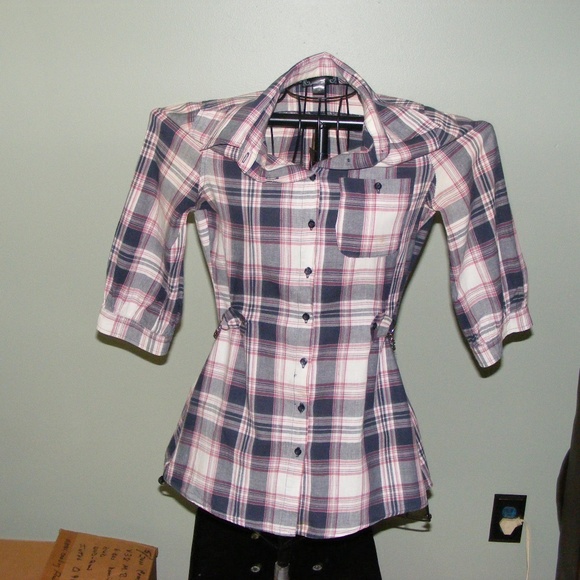 Mandee Button Down Blouse - Picture 2 of 8